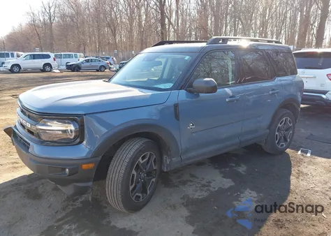 2024 Ford Bronco Sport Outer Banks z USA, uszkodzony, nr VIN 3FMCR9C62RRE01016